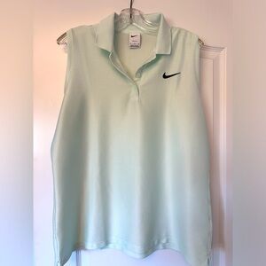 Nike Dri-fit sleeveless golf shirt. Never worn